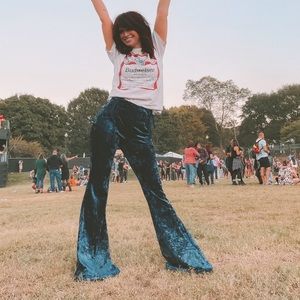 Band of Gypsies Velvet Flares